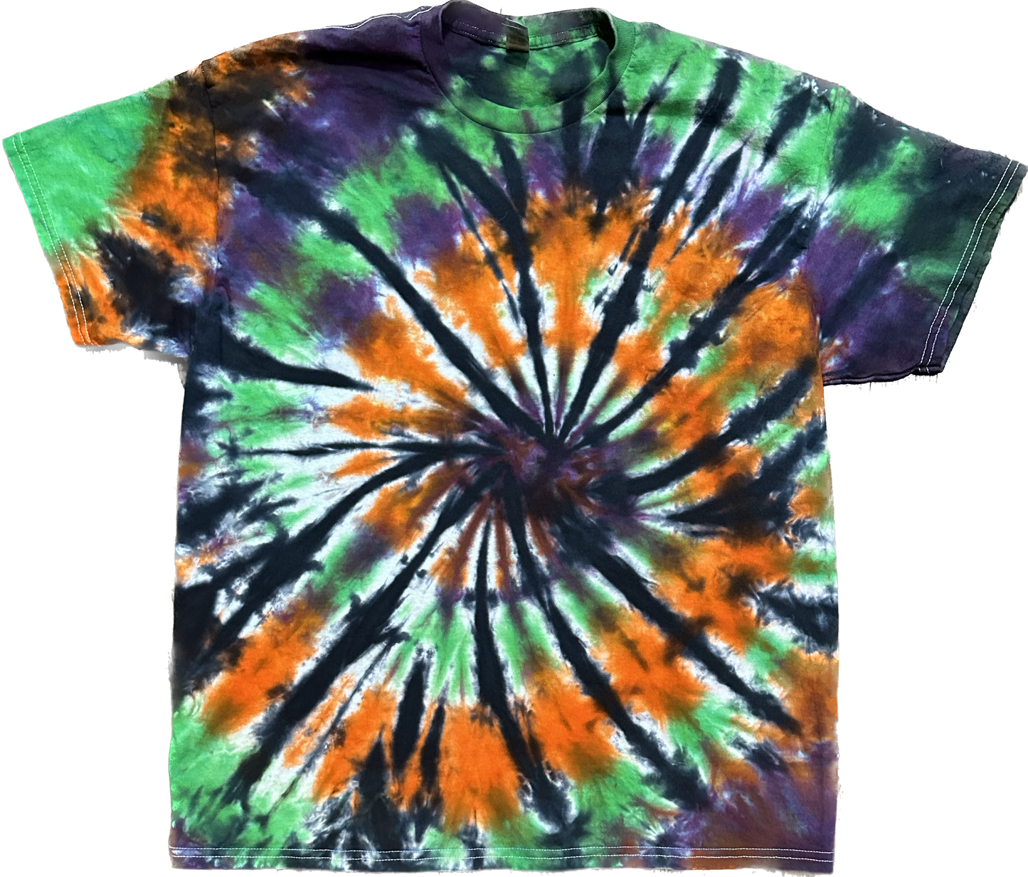 Spooky Spiral Short Sleeve Shirt